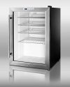 Summit Commercial Beverage Cooler (2.5 cu. ft.) Glass Door SCR312L